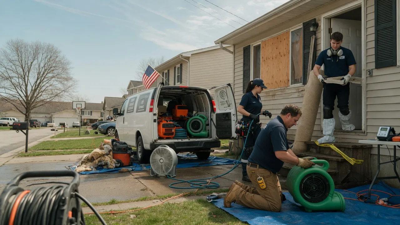 Water Damage Restoration in Pampa, TX near me